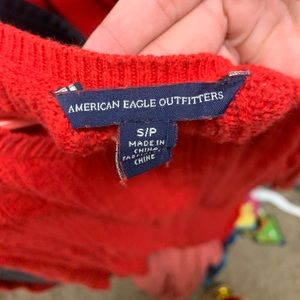 Red America Eagle sweater